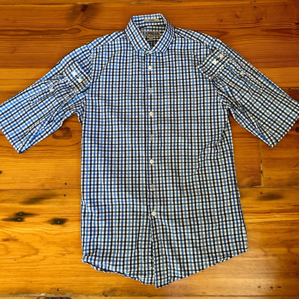 Express men’s plaid